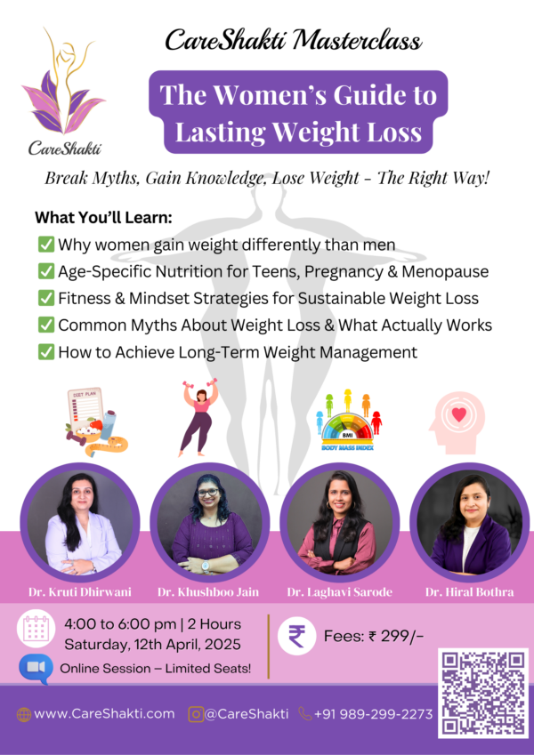 CareShakti MasterClass: The Women’s Guide to Lasting Weight Loss