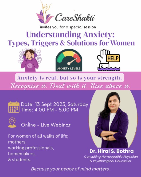 Understanding Anxiety for Women with Dr. Hiral Bothra